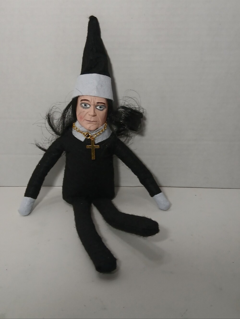Ozzy Christmas Elf Doll Rock Legend Tree & Shelf Decor Plush